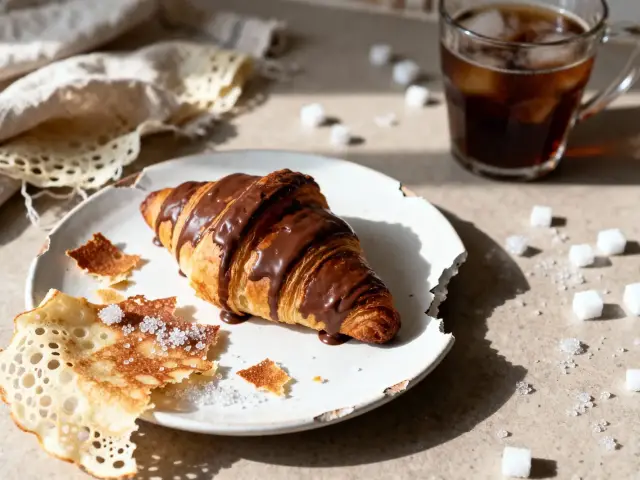 feuillantine au chocolat
