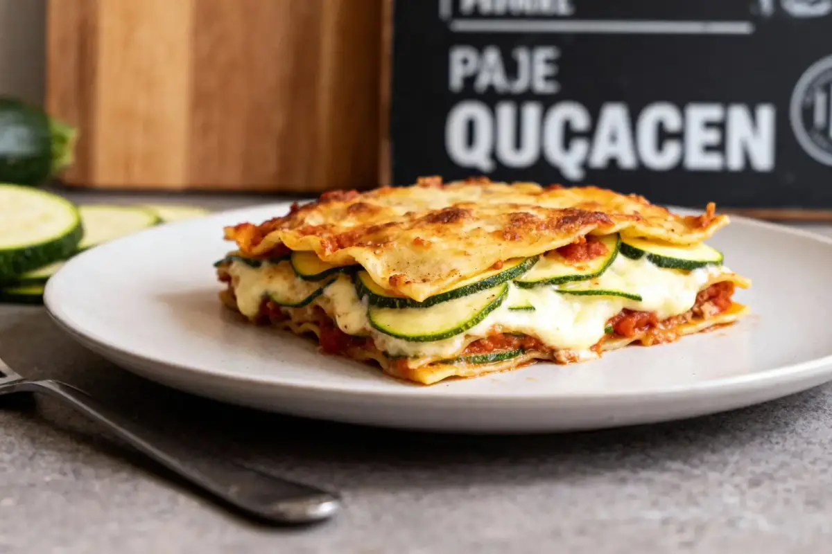 lasagnes Ă la courgette italienne