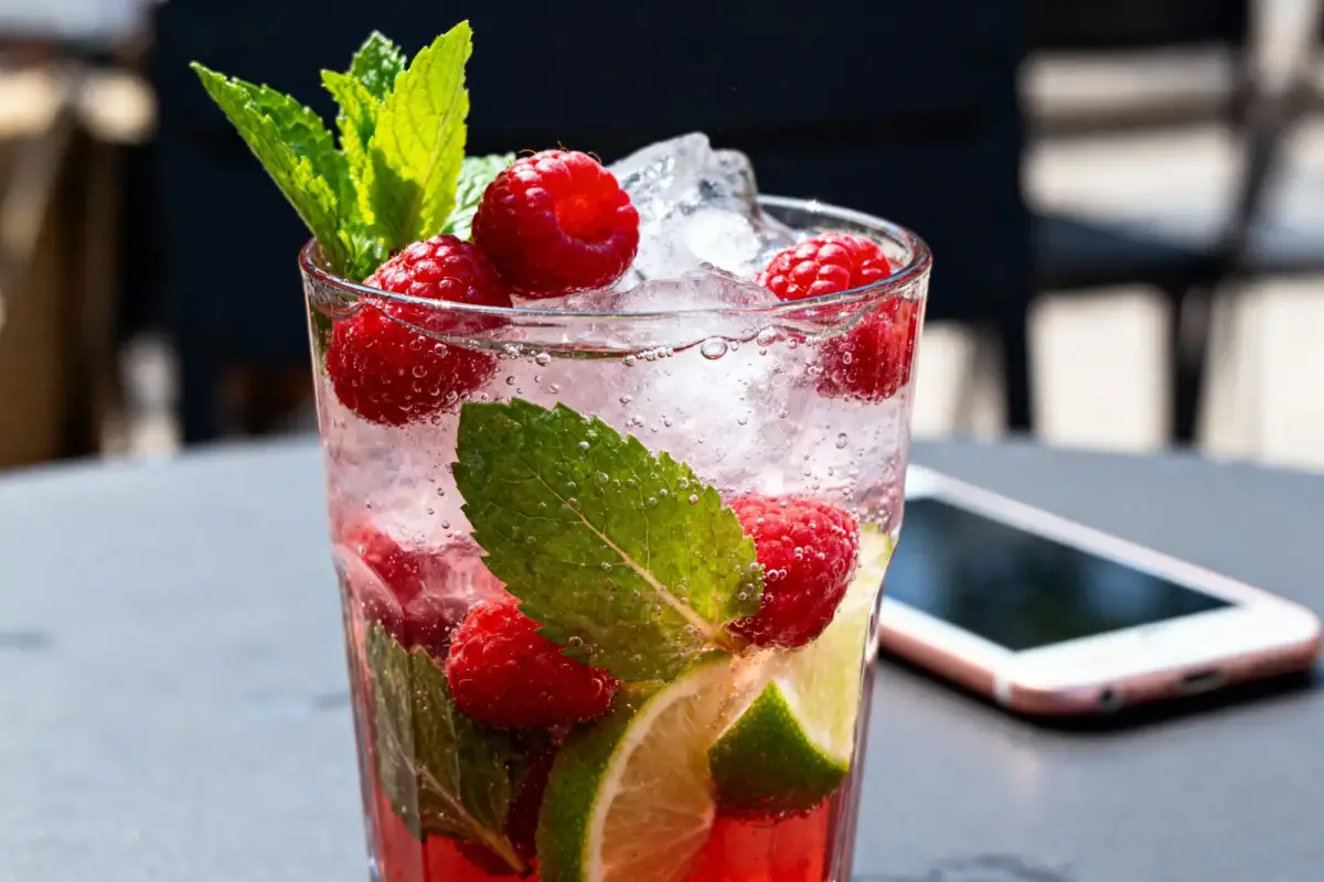 mojito framboise